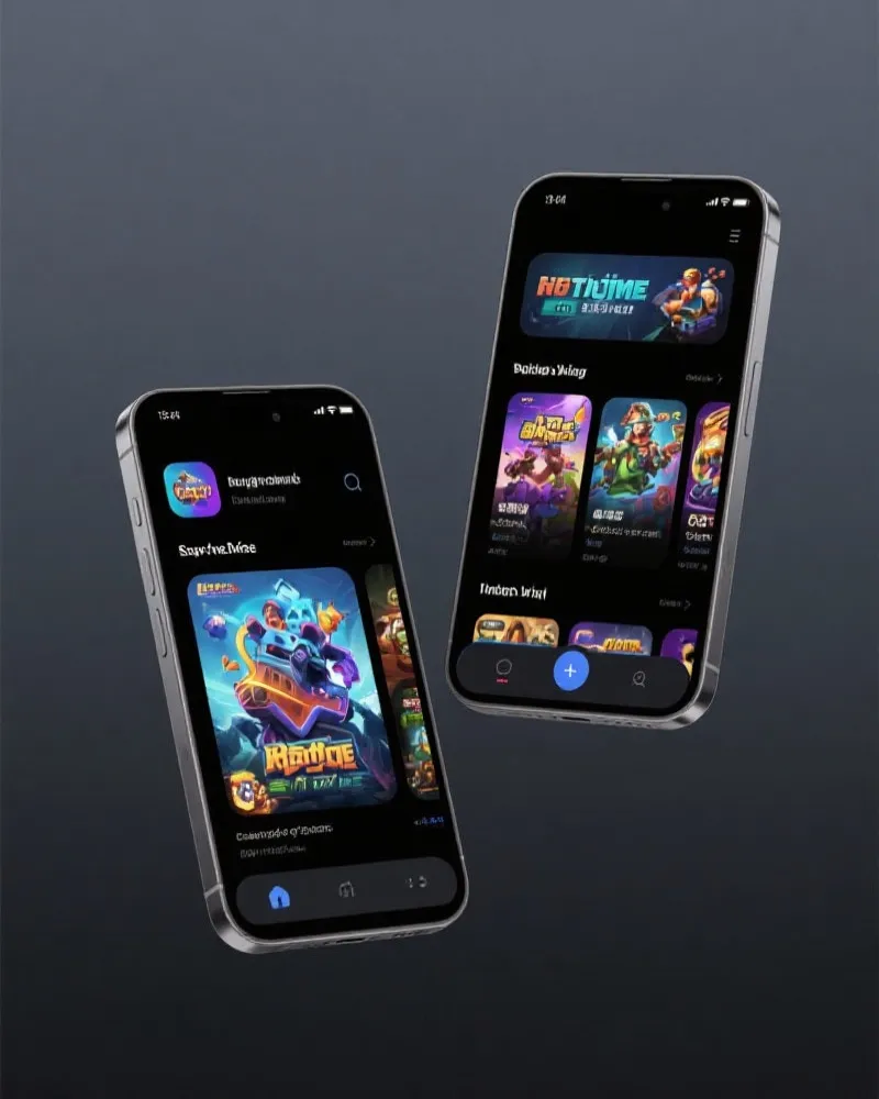 哈希分分彩 APP 界面展示